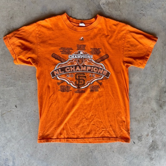 2012 San Francisco Giants World Series T-shirt - Picture 1 of 3